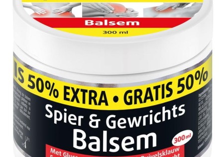 Lucovitaal Spier & gewrichtsbalsem 50% extra (300 Milliliter)