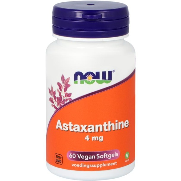 NOW Astaxanthine 4mg (60 Softgels)