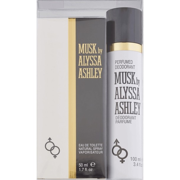 Alyssa Ashley Musk Geurset 2 stuks spray