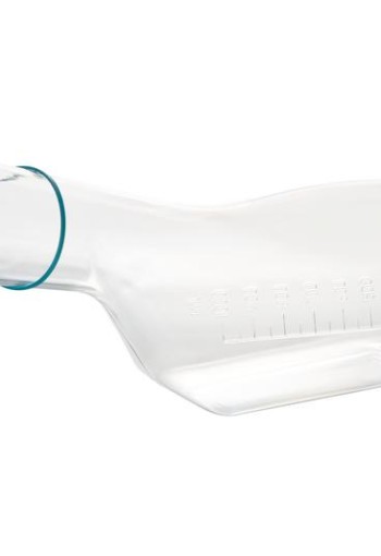 Comfort Urinaal man driehoek helder met dop 1 liter (1 Stuks)