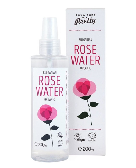 Zoya Goes Pretty Organic rose water (200 Milliliter)