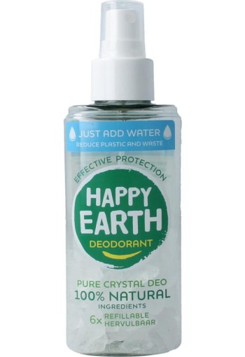 Happy Earth Natuurlijke just add water unscented spray (50 Gram)
