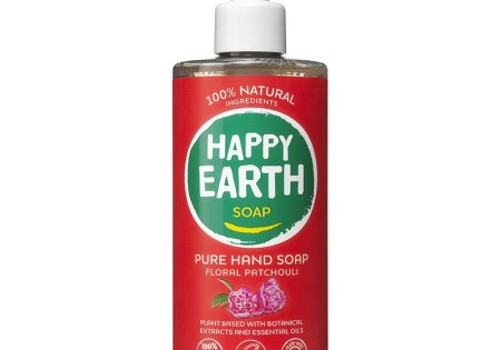 Happy Earth Handzeep floral patchouli (300 Milliliter)