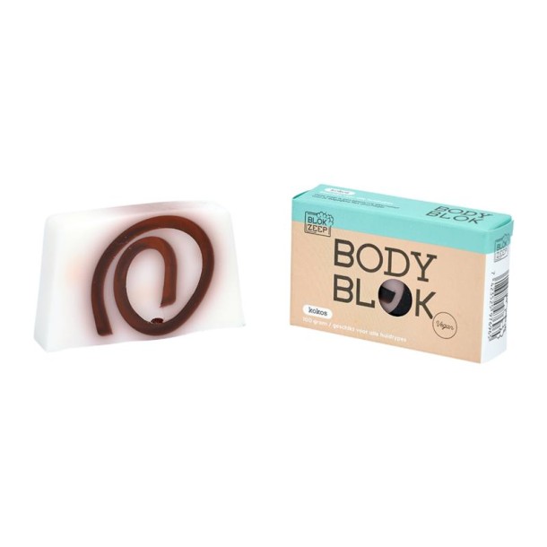 Blokzeep Body bar kokos (100 Gram)