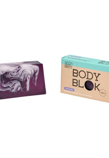 Blokzeep Body bar lavendel (100 Gram)
