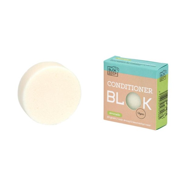 Blokzeep Conditioner bar avocado (60 Gram)