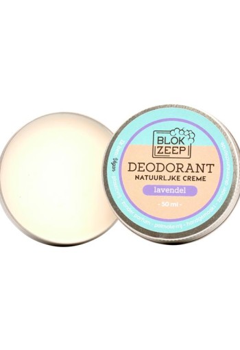 Blokzeep Deodorant creme lavendel (50 Milliliter)