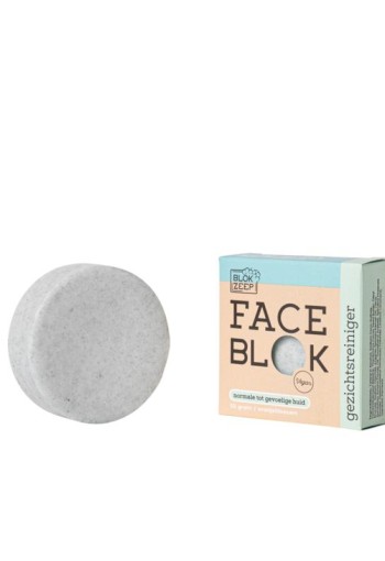 Blokzeep Gezichtsreiniger bar normale/gevoelige huid (55 Gram)