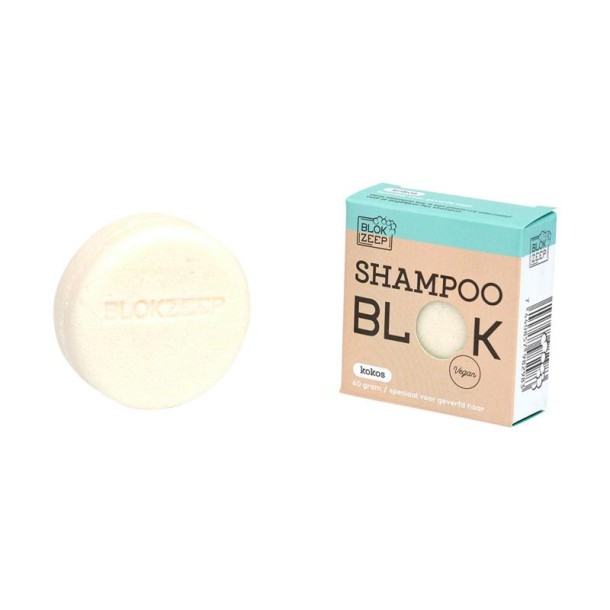 Blokzeep Shampoo bar kokos (60 Gram)