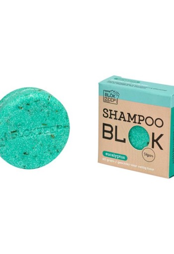Blokzeep Shampoo bar eucalyptus (60 Gram)