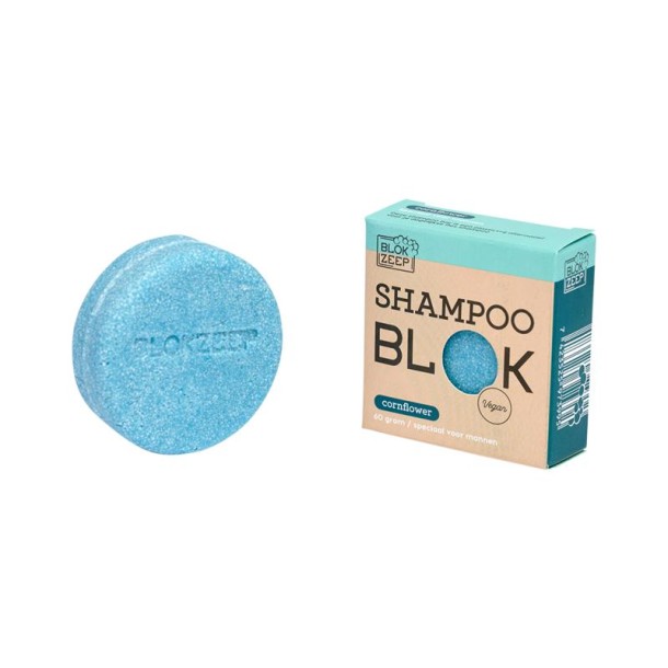 Blokzeep Shampoo bar cornflower (60 Gram)