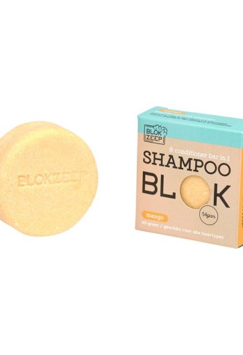 Blokzeep Shampoo & conditioner bar mango (60 Gram)