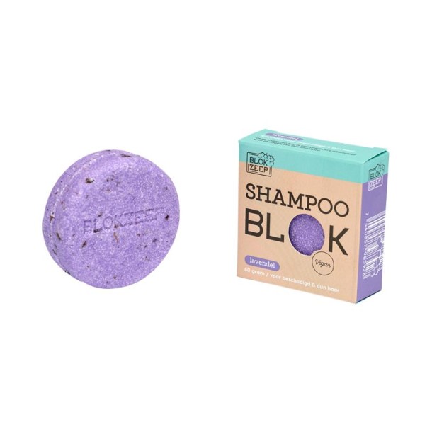 Blokzeep Shampoo bar lavendel (60 Gram)