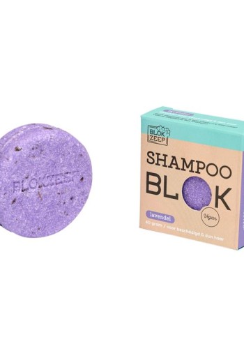 Blokzeep Shampoo bar lavendel (60 Gram)