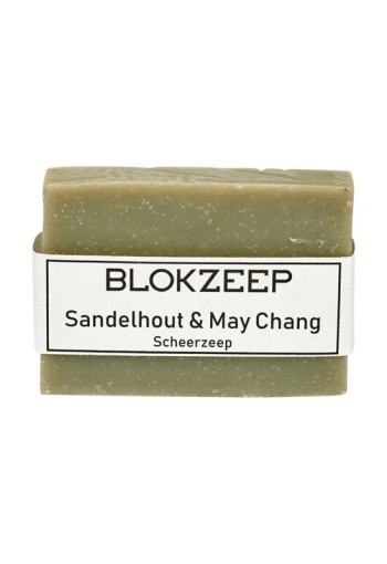 Blokzeep Shaving bar sandelhout & May Chang (100 Gram)
