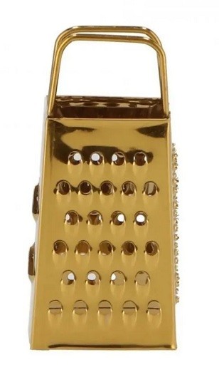 Aroma Vera Rasp amberblokje goudkleurig (1 Stuks)