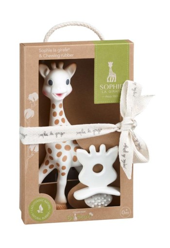 Sophie de Giraf So pure bijtspeeltje in geschenkdoosje met strik (1 Stuks)