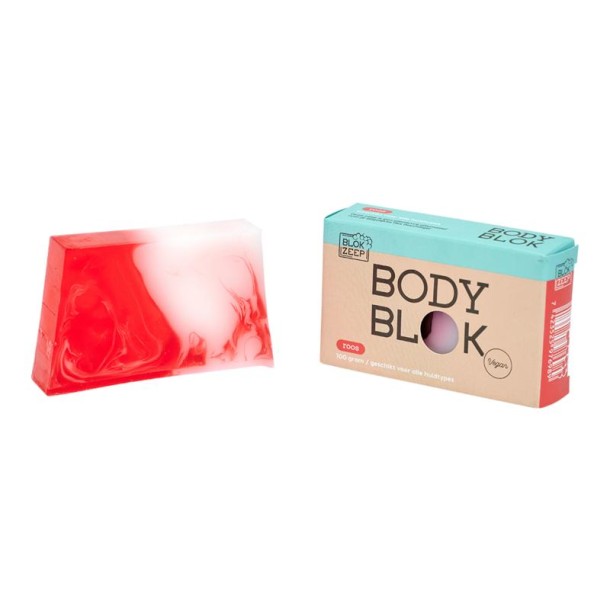 Blokzeep Body bar roos (100 Gram)