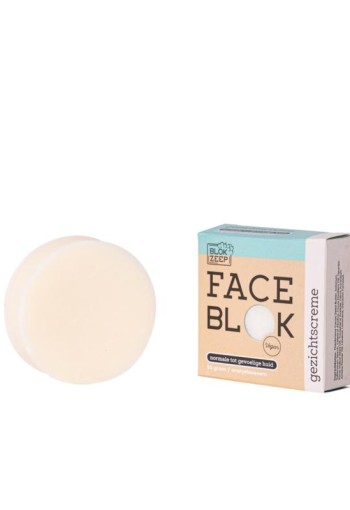 Blokzeep Gezichtscreme bar normale/gevoelige huid (55 Gram)