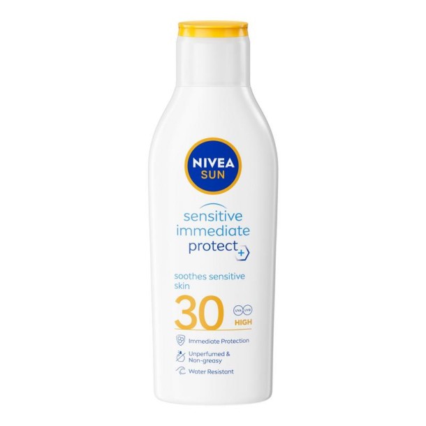 Nivea Sun sensitive zonnemelk soothing (200 Milliliter)