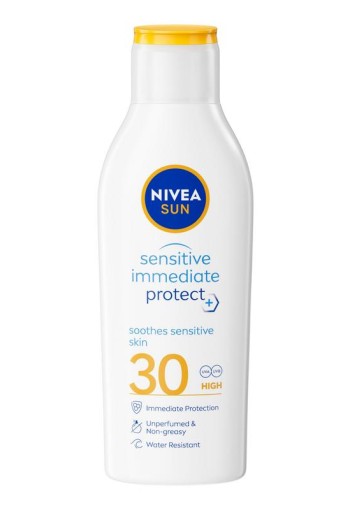 Nivea Sun sensitive zonnemelk soothing (200 Milliliter)