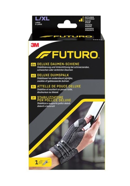 Futuro Deluxe duimspalk maat L/XL zwart (1 Stuks)