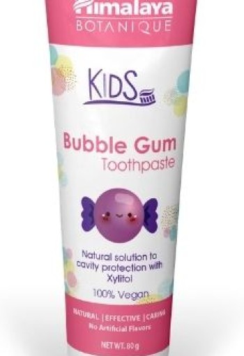 Himalaya Botanique kids tandpasta bubble gum (80 Gram)