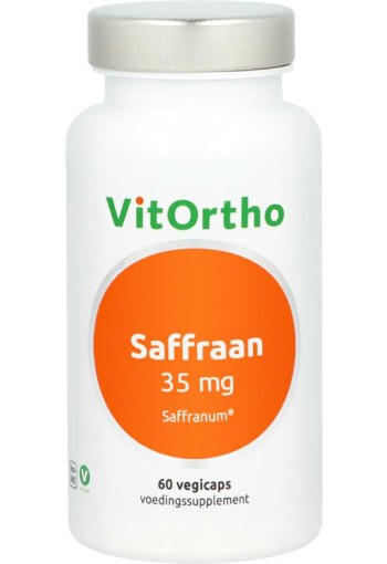 Vitortho Saffraan 35mg (60 Vegetarische capsules)
