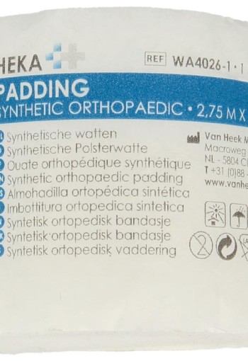 Heka Synthetische wattenrol 2.75 x 6cm (1 Rol)