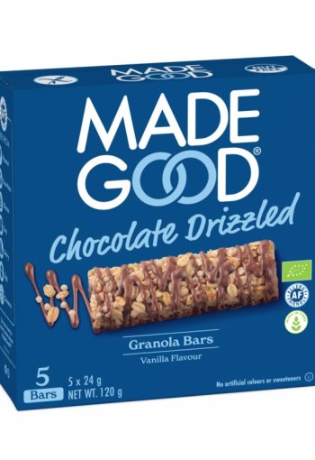 Madegood Granola bar chocolate vanilla bio (5 Stuks)