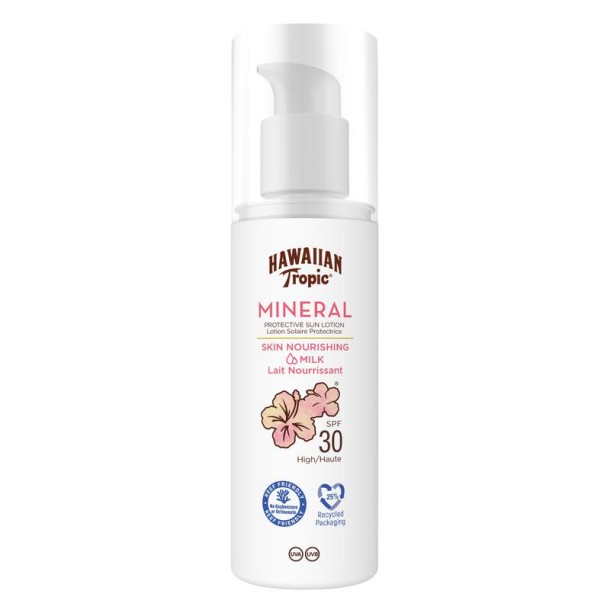 Hawaiian Tropic Mineral sunmilk lotion SPF30 (100 Milliliter)