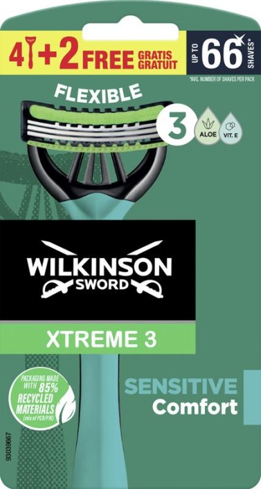 Wilkinson Xtreme sensitive mesjes wegwerp (6 Stuks)