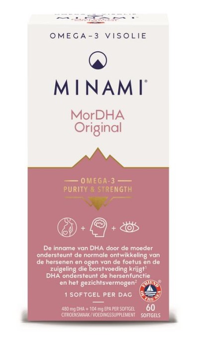 Minami MorDHA original citroensmaak (60 Softgels)