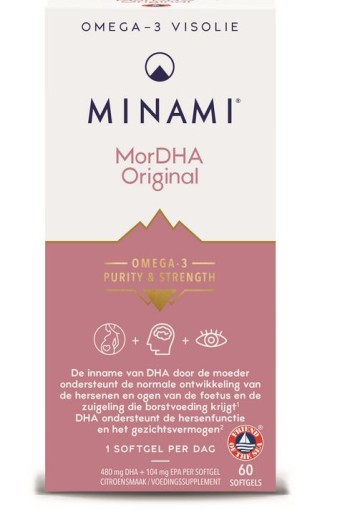 Minami MorDHA original citroensmaak (60 Softgels)