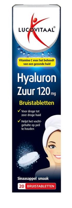 Lucovitaal Hyaluronzuur bruistabletten (20 Bruistabletten)