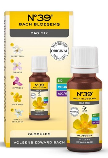 Lemonpharma Bach Globules parel nr. 39 rust & ontspanning bio (20 Gram)