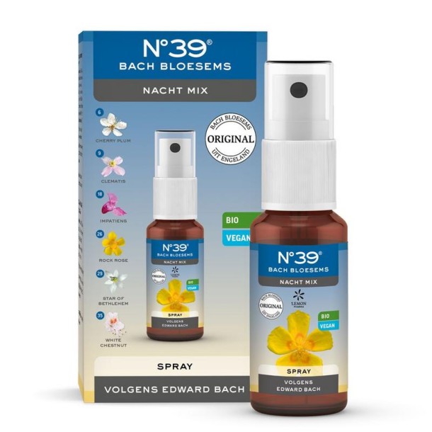 Lemonpharma Bach Spray nr. 39 nacht bio (20 Milliliter)