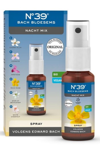 Lemonpharma Bach Spray nr. 39 nacht bio (20 Milliliter)
