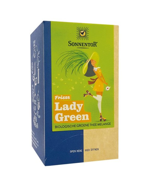 Sonnentor Frisse lady green thee bio (18 Stuks)