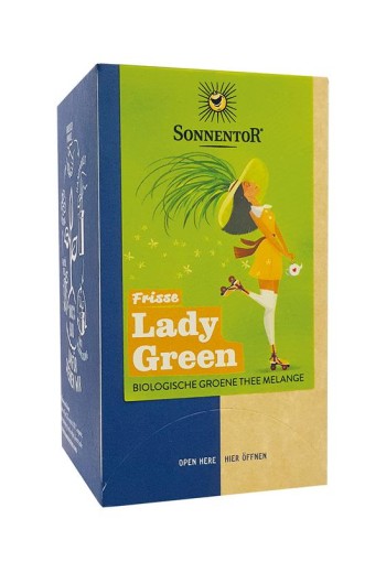 Sonnentor Frisse lady green thee bio (18 Stuks)
