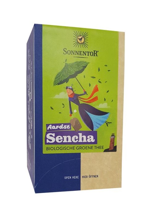 Sonnentor Aardse sencha thee bio (18 Stuks)