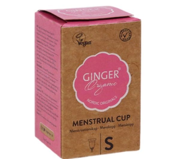 Ginger Organic Menstruatiecup TPE - maat S (1 Stuks)