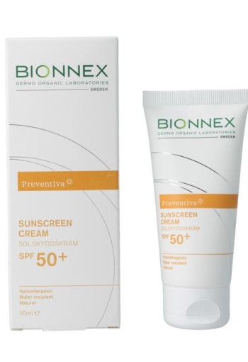 Bionnex Preventiva sunscreen SPF50+ cream (50 Milliliter)