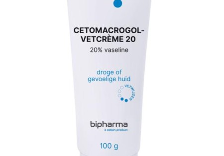 Bipharma Cetomacrogol-vetcreme 20 losse tube (100 Gram)