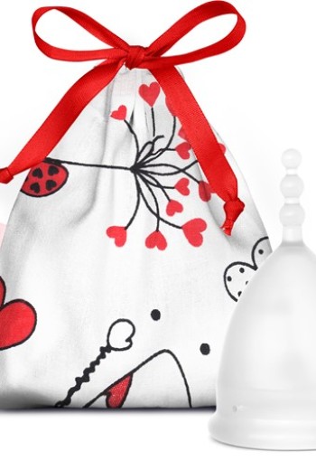 Ladycup Menstruatiecup revolution pure love maat L (1 Stuks)