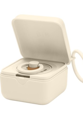 Bibs Baby pacifier box ivory (1 Stuks)