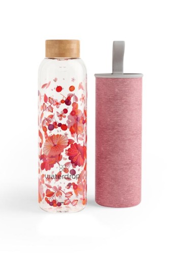 Waterdrop Glazen drinkfles relax 600ml (1 Stuks)