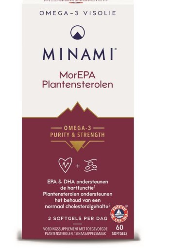 Minami MorEPA plantsterolen (60 Softgels)