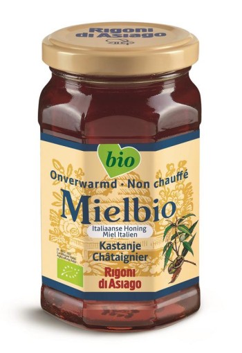 Rigoni Di Asiago Kastanje honing vloeibaar bio (300 Gram)