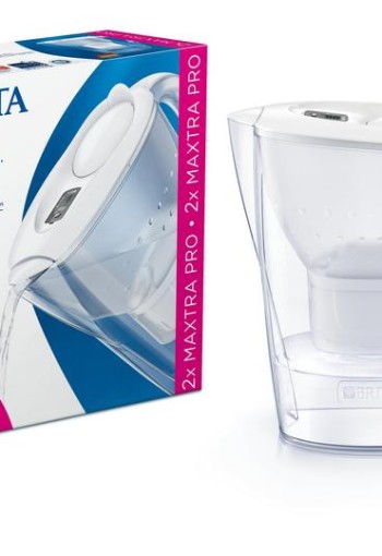 Brita Marella cool white + 2 maxtra pro all-in-1 (1 Set)
